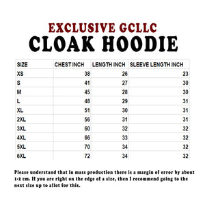 SOLID CLOAK HOODIE-NAVY BLUE