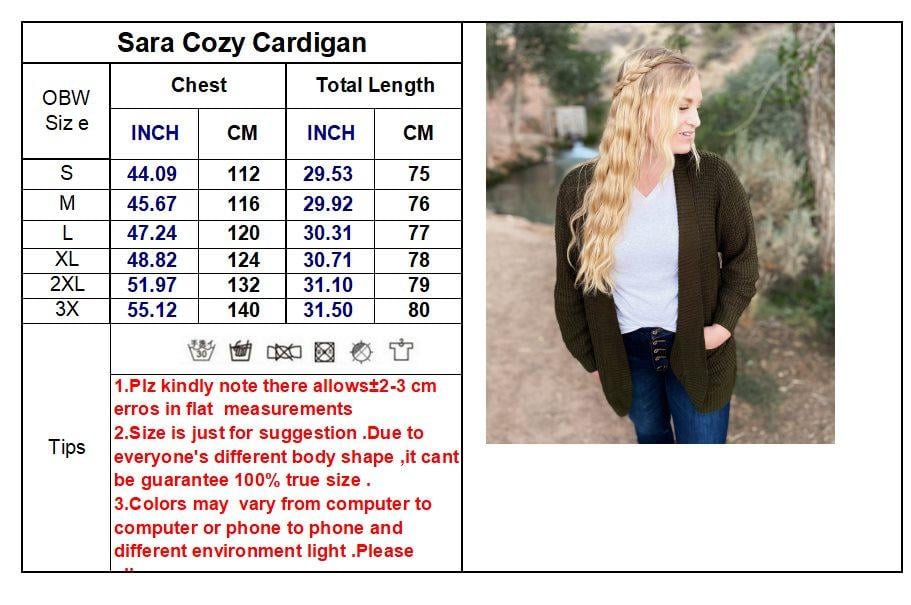 COZY KNIT CARDIGANS