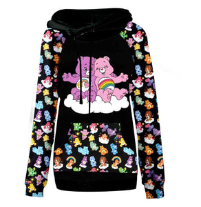 RAINBOW BEARS PULL OVER HOODIE