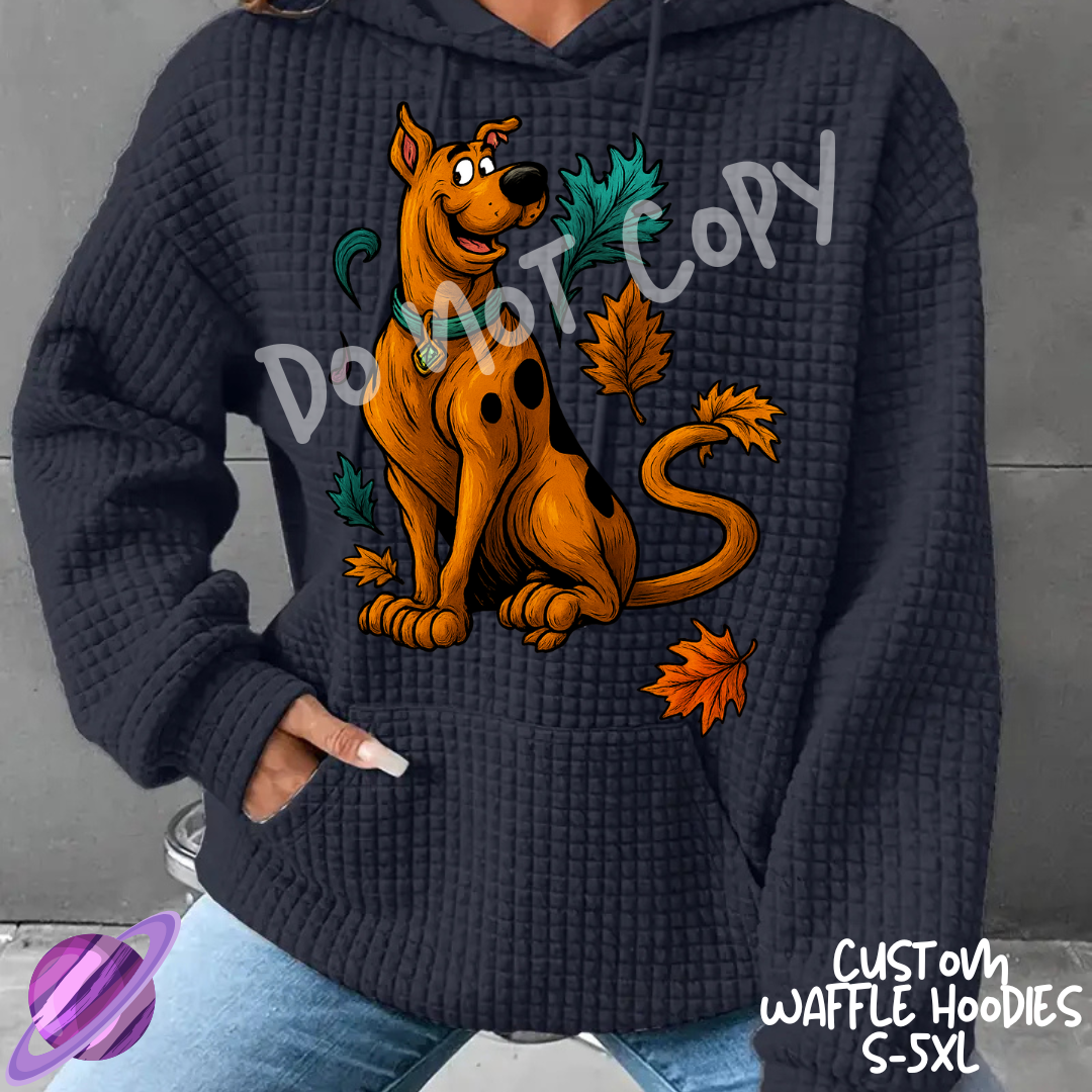 FALL SCOOB - CUSTOM WAFFLE HOODIES PREORDER CLOSING 9/30