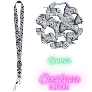 CUSTOM LANYARDS-GAMER