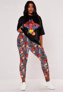 STRANGE RUN- H FIRE CHICK LEGGINGS/JOGGERS