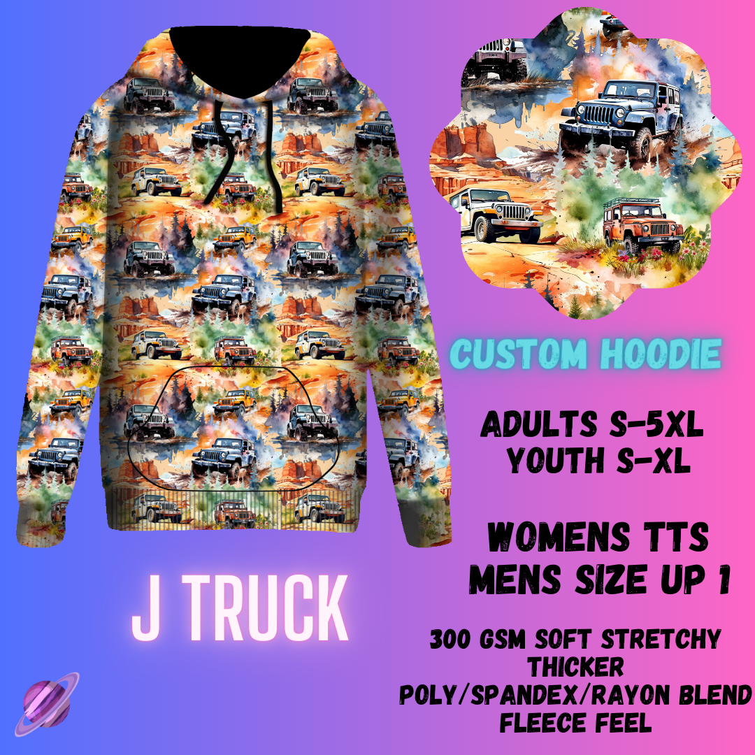 PULLOVER HOODIE RUN 1-J TRUCK