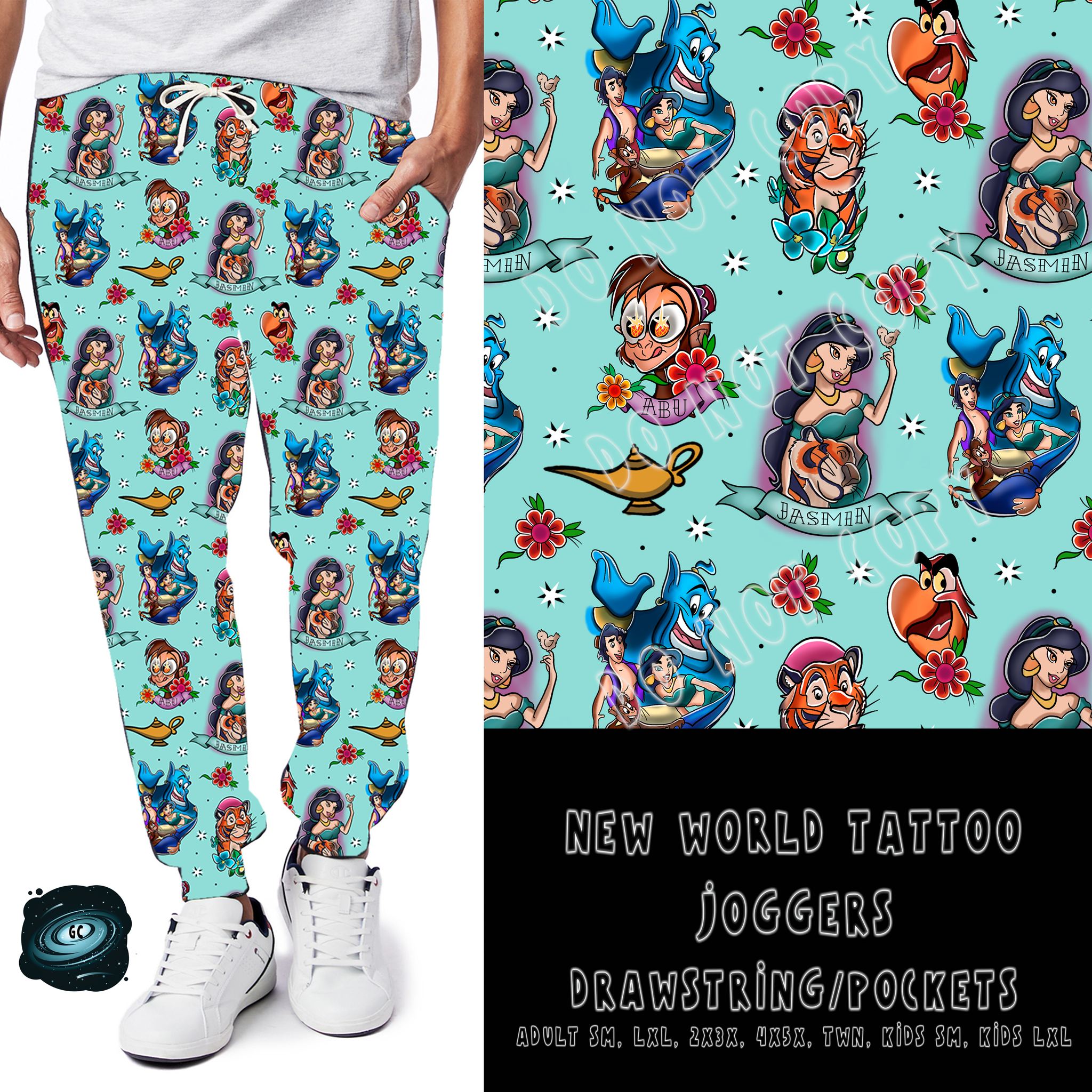 TATTOO RUN- NEW WORLD- POCKET LEGGING/JOGGER