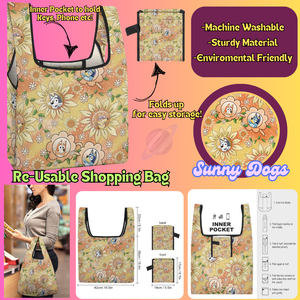 SUNNY DOGS - Re-Usable Shopping Bags PREORDER Closing 1/15