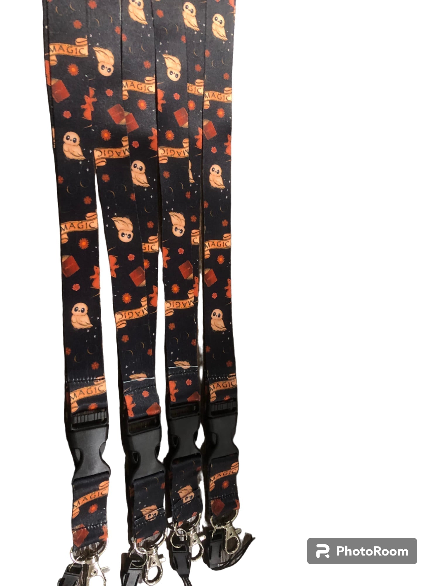 CUSTOM LANYARDS-FLORAL BOOKS