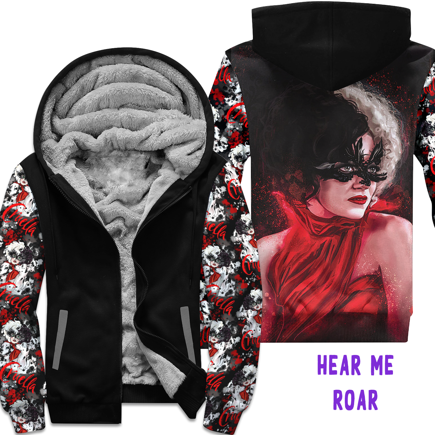 FLEECE JACKET RUN 2- HEAR ME ROAR