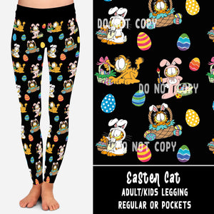 SPRING BASH RUN-EASTER CAT LEGGINGS/JOGGERS