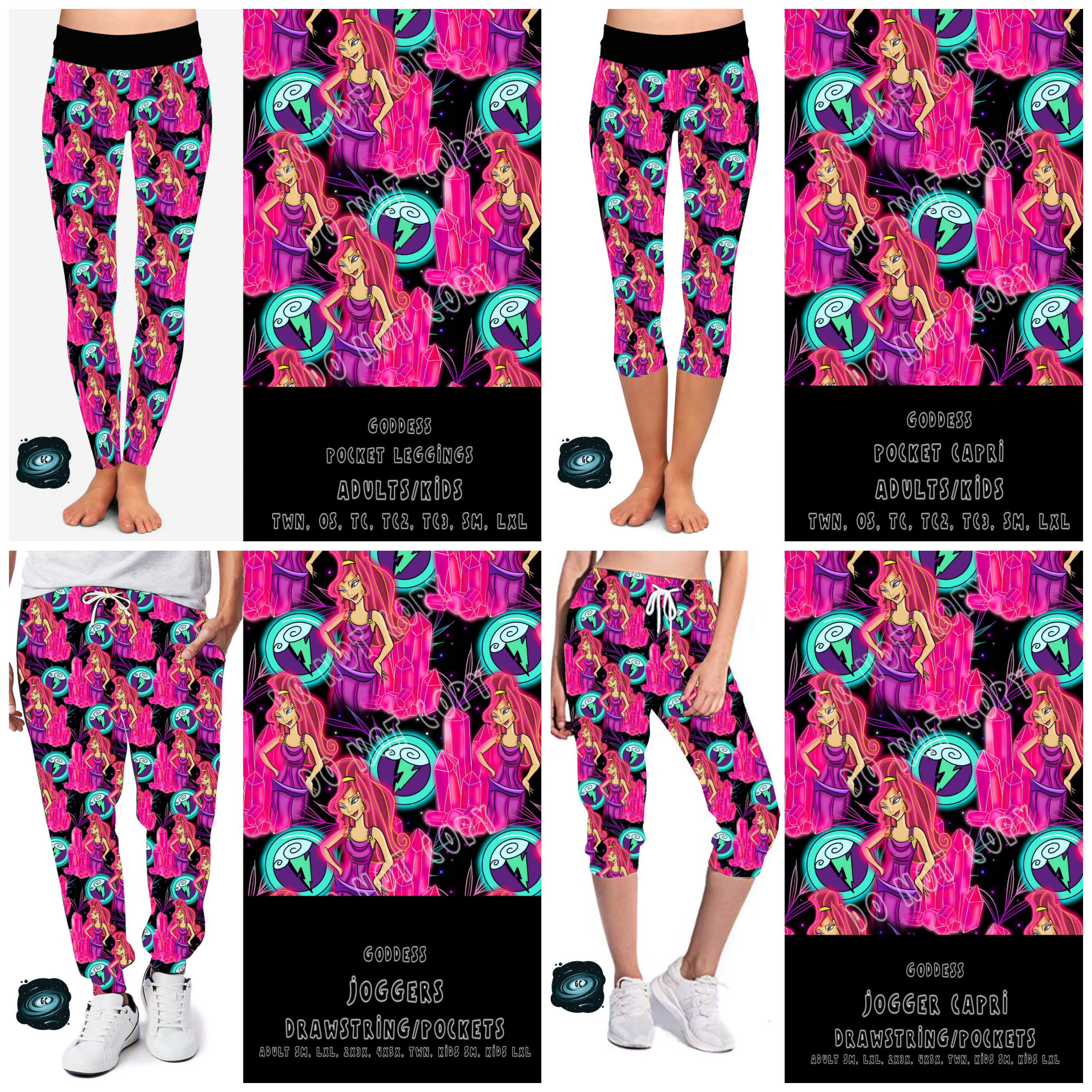 GOOD GUYS RUN- GODDESS-LEGGING/JOGGER