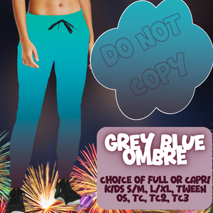 GREY BLUE OMBRE - SKIRT/LEGGING/JOGGER/LOUNGER - OMBRE RUN 3 PREORDER CLOSING 1/17