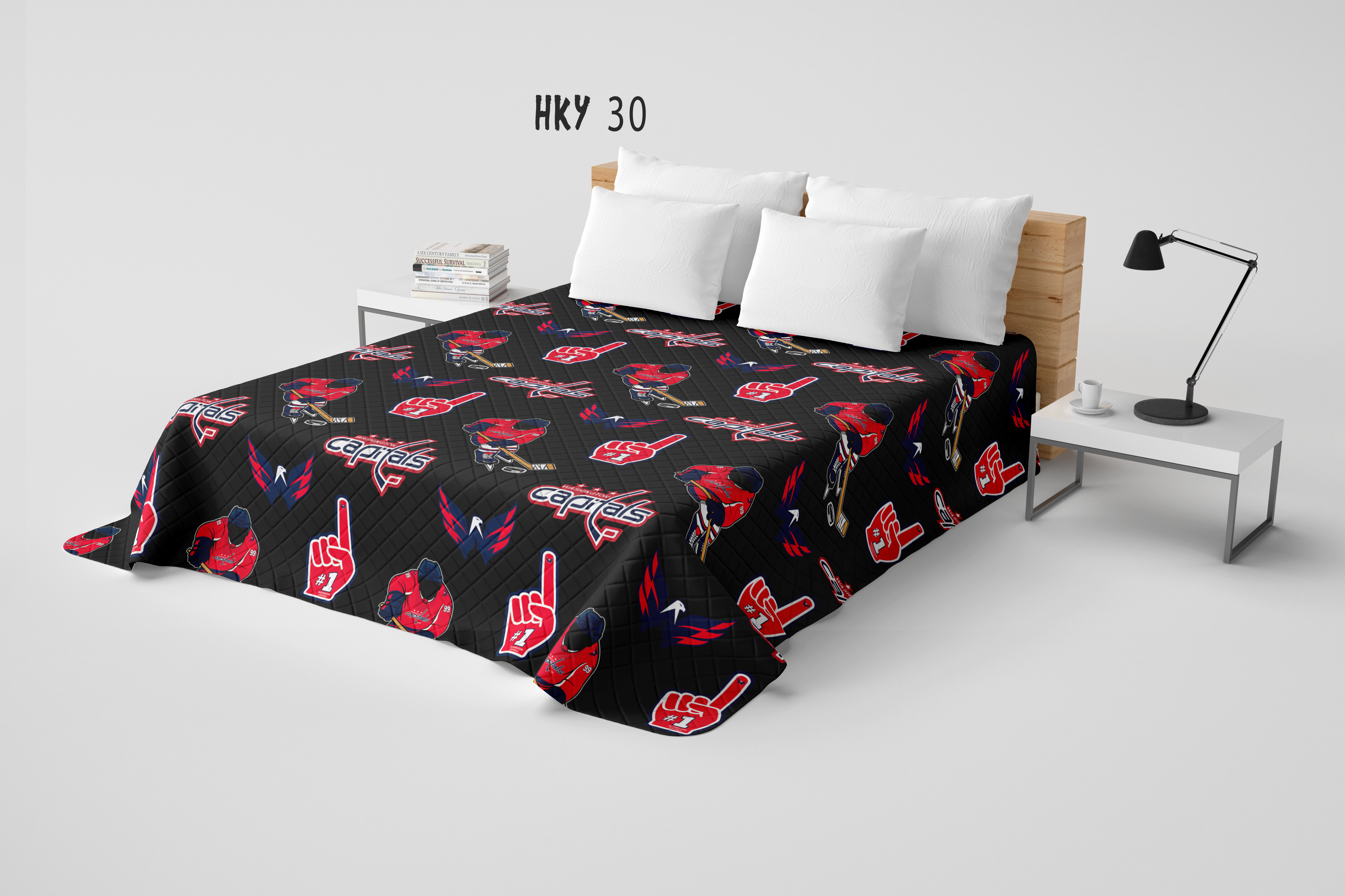 SPORTS RUN 3- HKY 30 QUILT