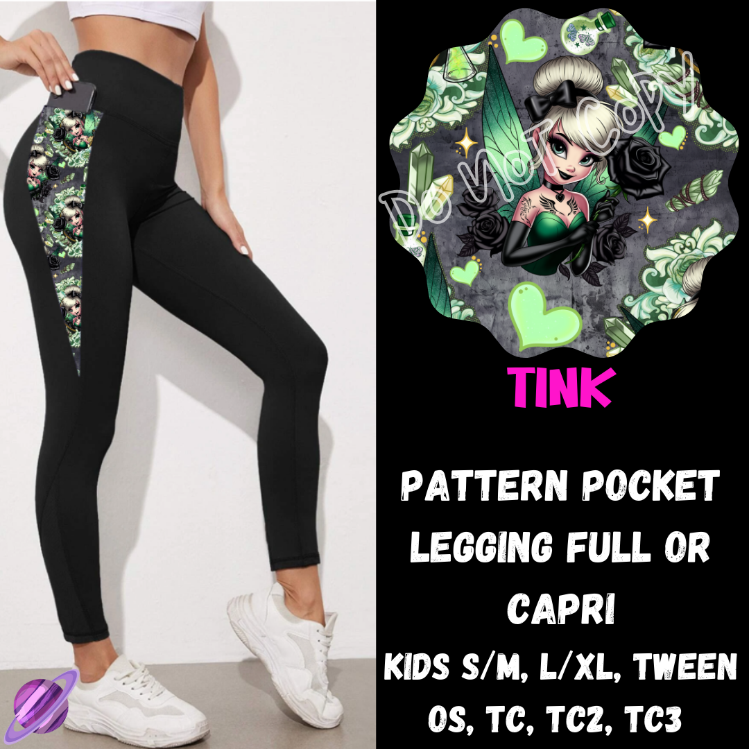 TINK - LEGGING/CAPRI-ZIP UP HOODIE OUTFIT RUN PREORDER CLOSES 1/26