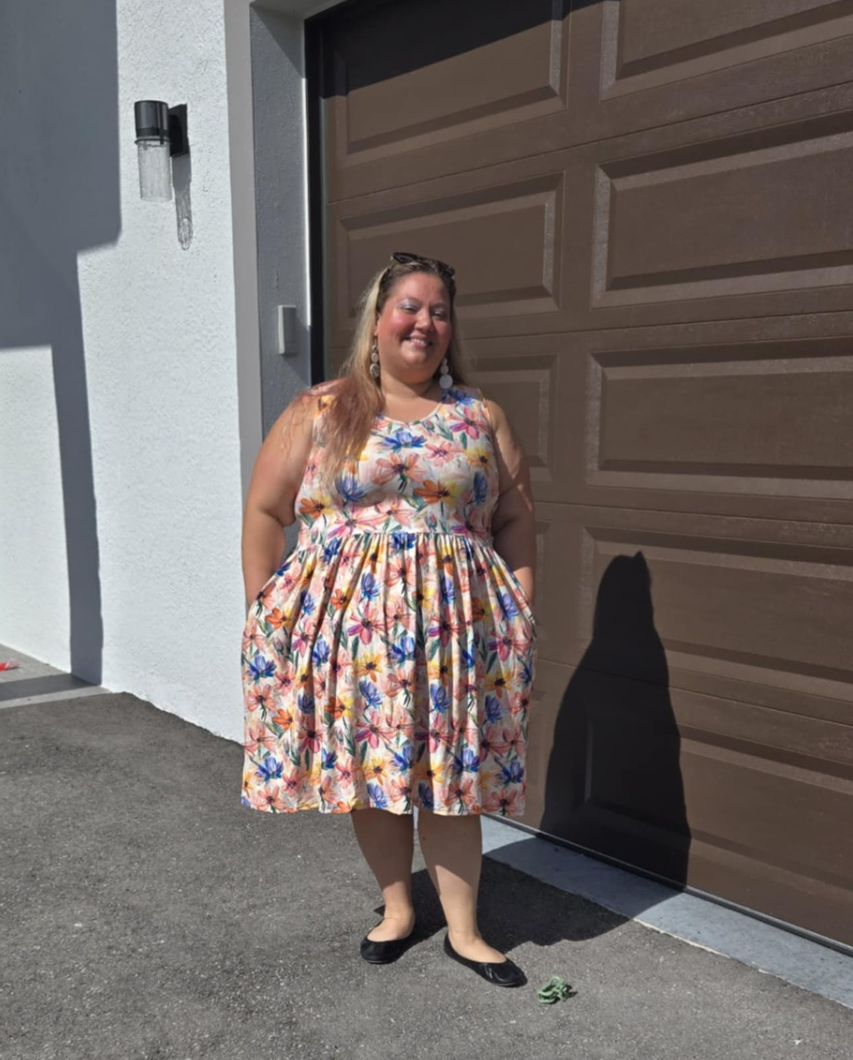 FALL DRESS RUN-STAINED LEAVES-PREORDER CLOSING 7/31